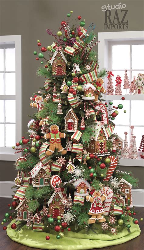 2012 Christmas Tree - gingerbread houses & men | Christmas tree ...