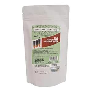 Aquatic Remedies Bengal Bay Artemia Cysts | 100g | Live Hatchable ...