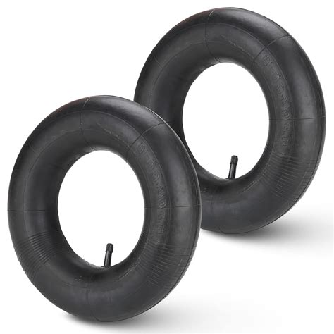 Mower Tire Inner Tubes 4.10/3.50-6 with Valve Stem 10" Outside Diameter ...