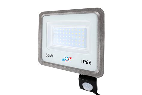 REALBUY 50W Motion Sensor LED Flood Light (5000 Lumens, IP66 Water ...