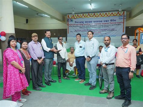 NTPC Kaniha distributes assistive living devices to differently abled ...