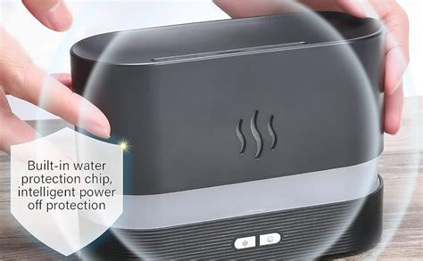 Flame Air Diffuser Humidifier,Upgraded Scent Diffuser for Essential ...