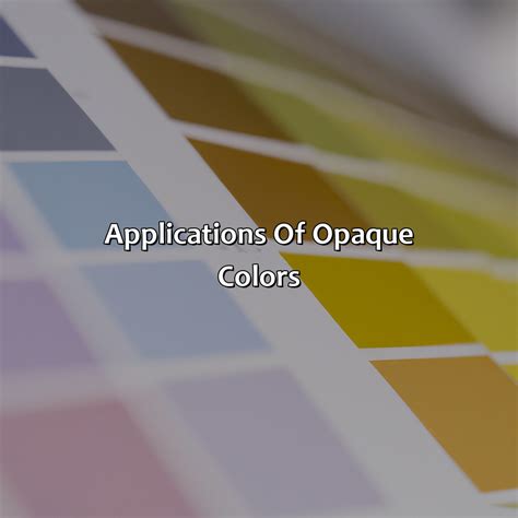 What Color Is Opaque - colorscombo.com