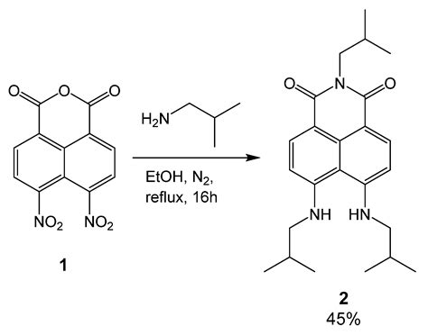 N-isobutyl-1,8-bis(isobutylamino)-naphthalimide