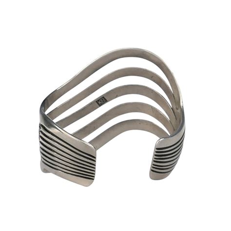 Kenneth Begay, Navajo Silver Bracelet | Shiprock Santa Fe