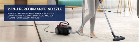 Electrolux CompactGo Canister Bagless Vacuum Cleaner for Home, 1600 W ...