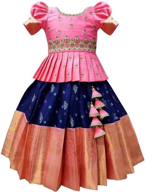 Pattu Pavadai - Buy Pattu Pavadai online at Best Prices in India ...