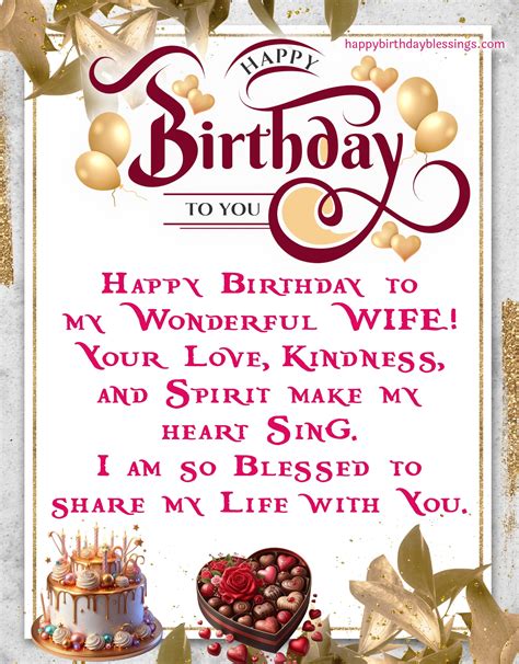 Romantic and Heart touching Birthday wishes for Wife