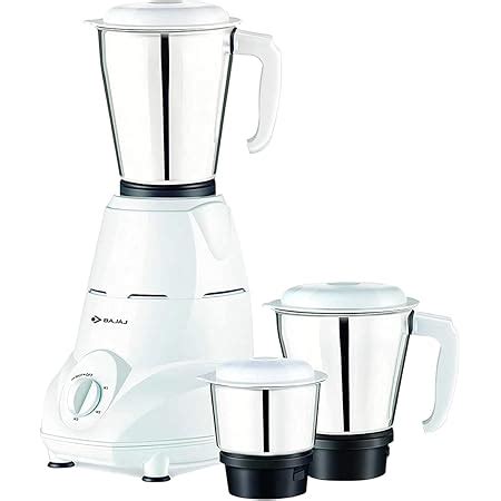 Buy Bajaj Ninja Series Elegance Purple 500Watt 3 Jar Mixer Grinder ...