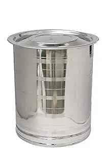 Buy AR ENTERPRISE Heavy Gauge Stainless Steel Atta/Water/Rice/Dal Drum ...