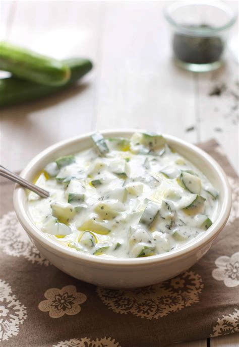 Cucumber Dill Salad Made With Yogurt at Charles Garza blog