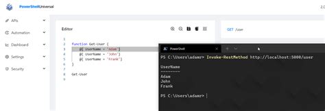 Powershell Universal Tutorial 的图像结果