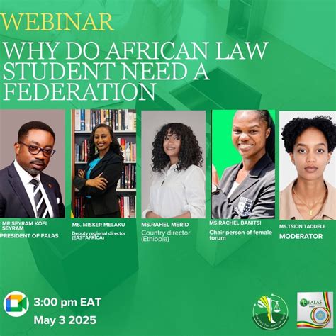 🚨FALAS ETHIOPIA WEBINAR Why Do African Students Need a Federation? 💡 ...