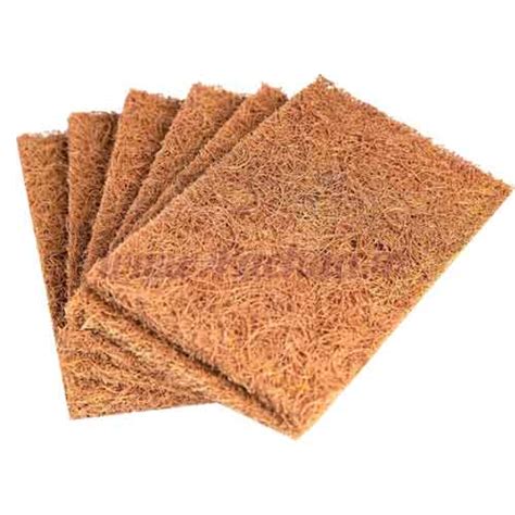 Buy Buy Natural Coconut Coir Dish Wash Scrubber (Pack of 5) online in ...