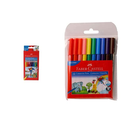Faber Castell Triangular Colour Pencils - Pack of 12 (Assorted ...