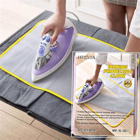 Helsta Protective Insulated Ironing Mesh for Clothes Delicate Garment ...