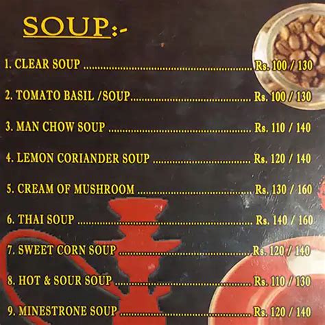 Menu at Royal Lebanese Restaurant, Kolkata, No. 203