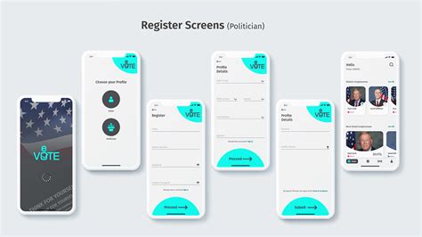 Voting App UI Design 的图像结果