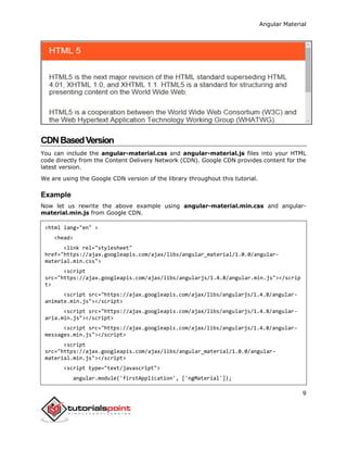 Image result for Angular Material Tutorial Codevolution