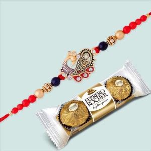 Flipkart SmartBuy Rakhi with Ferrero Rocher Chocolate for Bhaiya ...