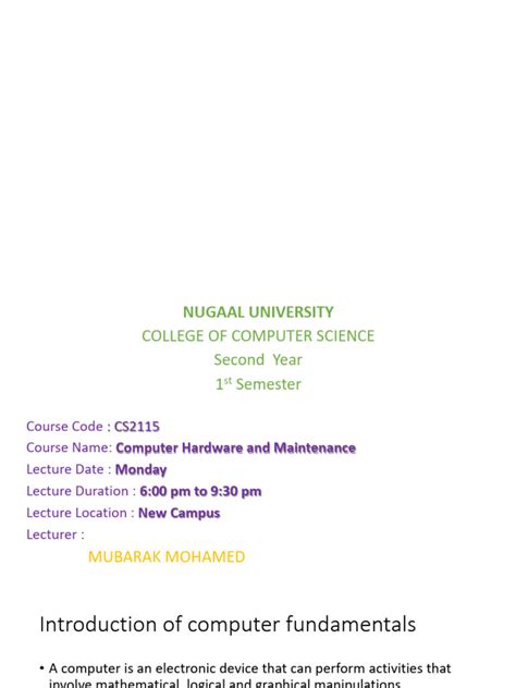 Image result for Computer Repair Course PDF