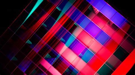 Wallpaper stripes, rhombuses, shapes, multicolored hd, picture, image
