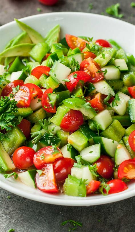 15 Avocado tomato Cucumber Salad You Can Make In 5 Minutes - How to ...