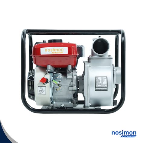 Nosimon 4-Stroke 5.5HP Petrol Water Pump 2 Inch, 196cc for Agriculture ...