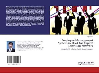Employee Management System in JAVA for Capital Television Network ...