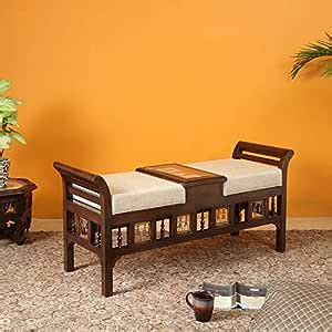 AAKRITI ART CREATIONS Ottoman Seater with Console : Amazon.in: Home ...