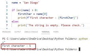 Image result for Python Getting a Single Character From String