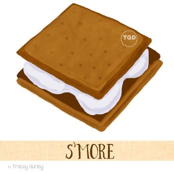 S'more Clip Art - s'mores Printable Tracey Gurley Designs | TpT