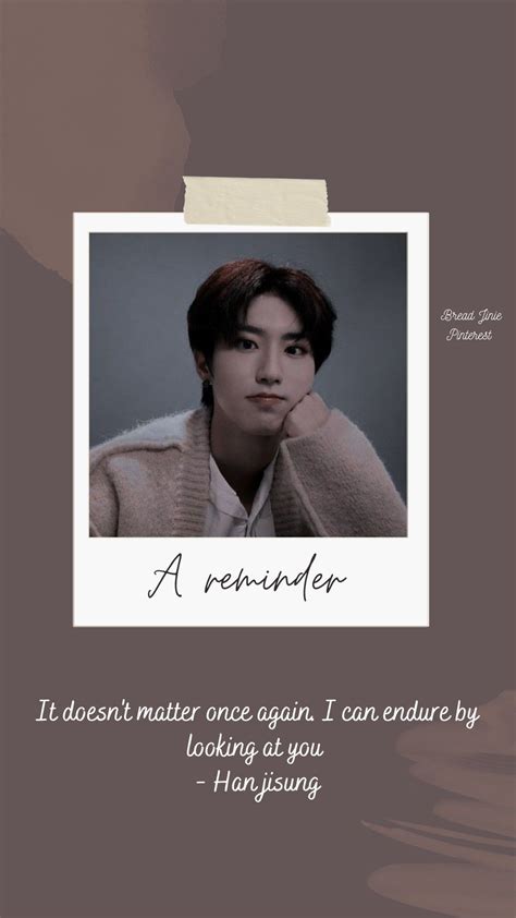 Jisung (Stray Kids) quote 🤎 | Motivational quotes for kids, Quotes for ...