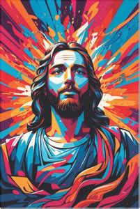 Jesus god Wall poster for worship Home & Office Paper Print - ARTBOX ...