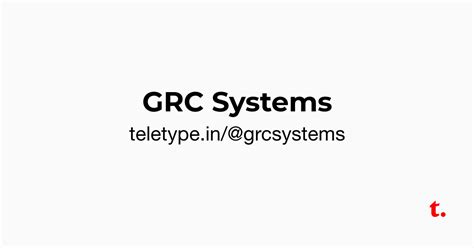 GRC Systems — Teletype