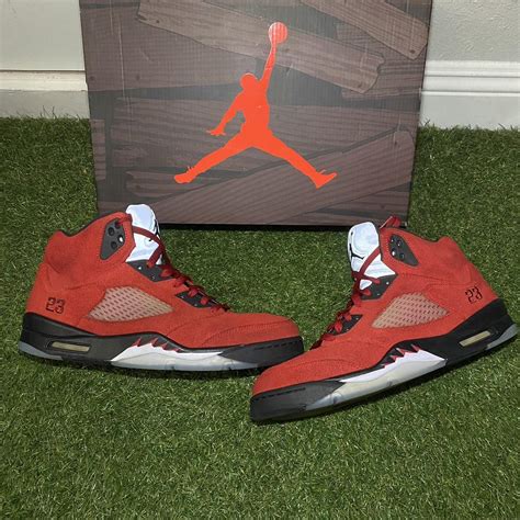 Jordan 5 Raging Bulls Size 11.5 Men's Comes with... - Depop