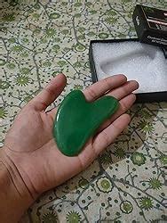 Techpro Gua Sha Facial Tool, Natural Jade Stone Guasha Board for SPA ...