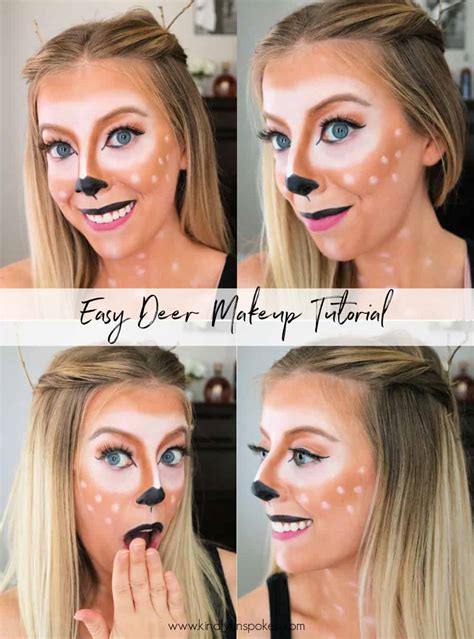 Deer Makeup Tutorial 的图像结果