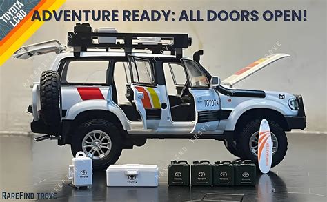 RareFind trove Tivota Land Cruiser LC80 1:24 Diecast Metal Car ...