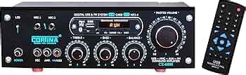 Cortina 10000W PMPO with Bluetooth Home DJ Series 2 Channel 3055 ...