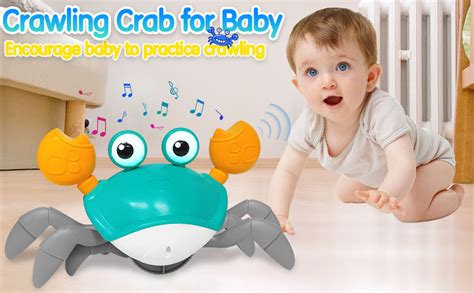 Buy Kidology Crawling Crab Infant Tummy Time Toys for Kids | Kids ...