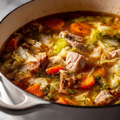 Easy Pork and Cabbage Soup Recipe in 5 Simple Steps
