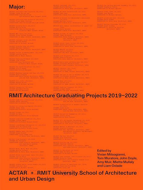Buy Major: RMIT Architecture Graduating Projects 2019-2022 Book Online ...