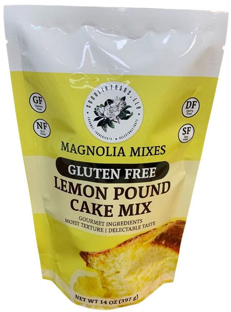 Magnolia Mixes Gluten-free Pound Cake Mix, Lemon (2 Pk.)