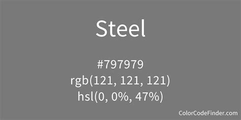 Image result for Steel Color Code