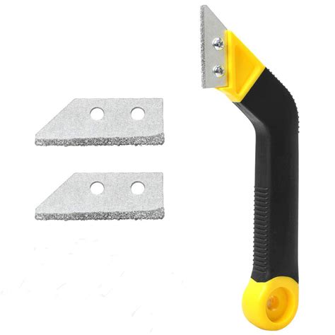 Buy NIKTION Tile Grout Saw Grout Removal Tool, Angled-Design Grout Hand ...