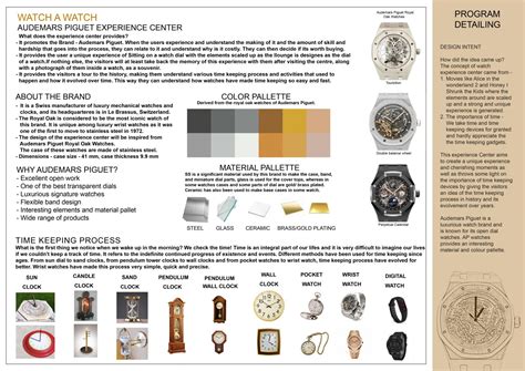 Audemars Piguet Experience Center - WATCH A WATCH | CEPT - Portfolio