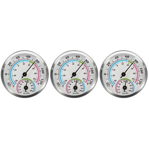 3 Count Outdoor Temperature Gauge Thermometer for Sauna Room Large ...