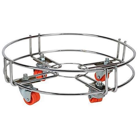 INDIAN DECOR Gas Cylinder Trolley/LPG Cylinder Trolley/Heavy Duty ...