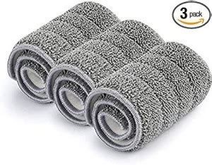 Upkaranwale Two Way Lock Flat Microfiber pad for large Bucket mop (38CM ...